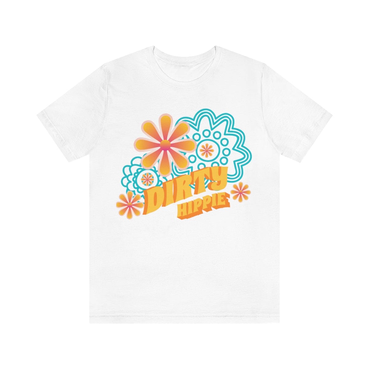 Retro, Dirty Hippie Chick, Hipster, Boho Flower Power, 70&