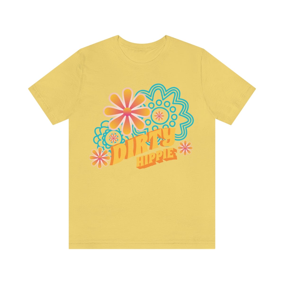 Retro, Dirty Hippie Chick, Hipster, Boho Flower Power, 70&