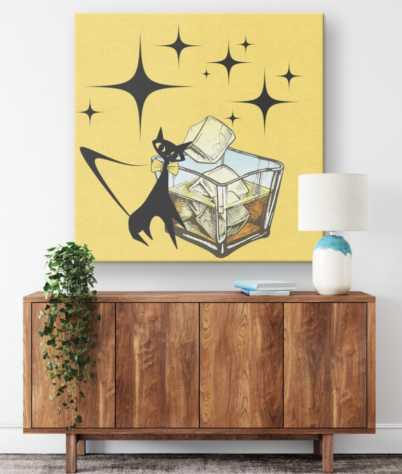 Mid-Century Modern Gallery Wall: 15 Ideas Under $25