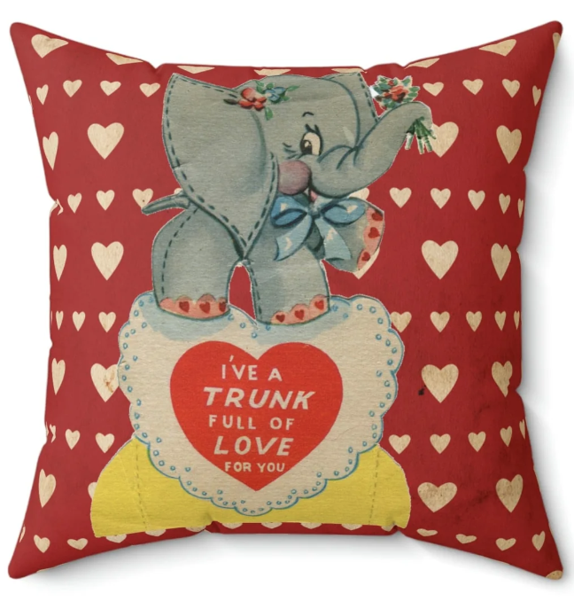 Vintage Valentine’s Day Pillows: 10 Cover Ideas