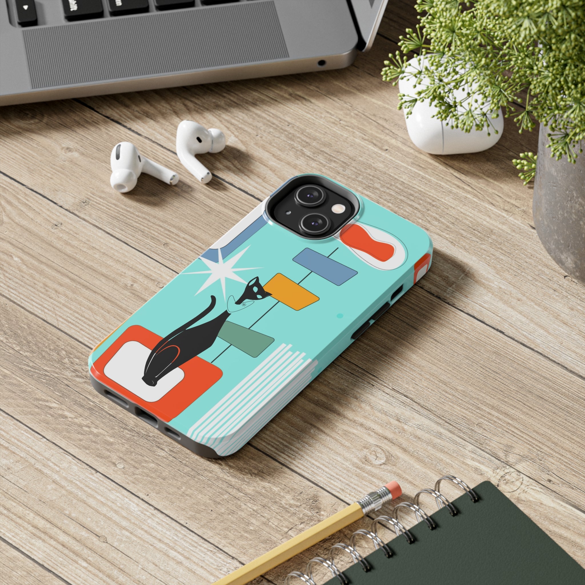 Mid Mod Retro Phone Cases