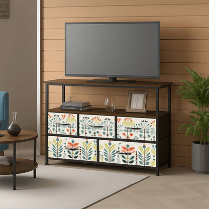 Mid Modern Danish Scandinavian TV Stand Media Console - Mid Century Modern Gal