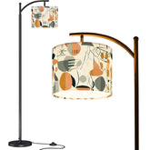 Modern Danish Scandinavian Abstract Designed Mid Century Modern Arc Floor Lamp - Mid Century Modern Gal