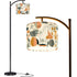 Modern Danish Scandinavian Abstract Designed Mid Century Modern Arc Floor Lamp - Mid Century Modern Gal