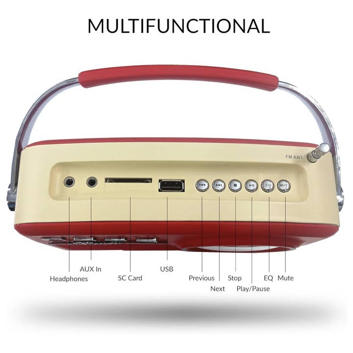 Wholesale Supersonic Multi-Function Bluetooth Retro Speaker