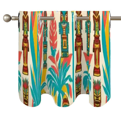 Time Time Palm Springs Kitschy Curtain Valances - Mid Century Modern Gal
