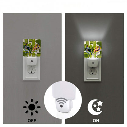 Mid Mod 60s Retro Couple Martini Lover, Retro Barware Hip LED Night Light Set of 2 - Mid Century Modern Gal