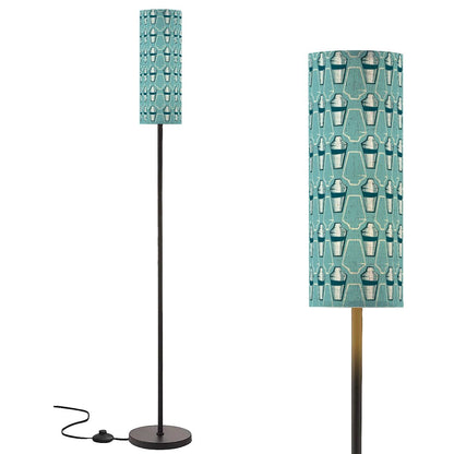 Mid Century Modern Floor Lamp With Martini Shaker Retro Design - Mid Century Modern Gal