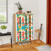 Mid Century Modern Tiki Idol, Retro Mid Mod Shoe Cabinet - Mid Century Modern Gal