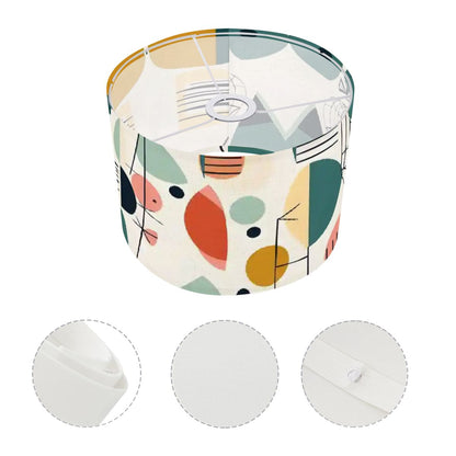 Mid Century Modern Abstract Geometric Mod Design Lamp SHADE ONLY - For Arc Floor Lamps Only - Mid Century Modern Gal