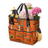 Mid Century Modern Sinatra Orange, Starburst, Geometric Funky Fun Garden Tool Bag - Mid Century Modern Gal