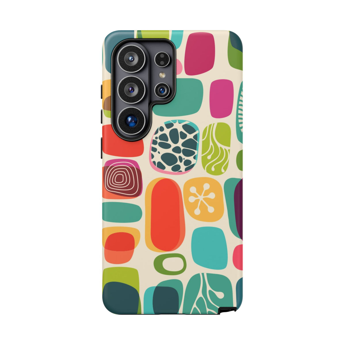 Mid Century Modern Amoeba Designed Tough Phone Case