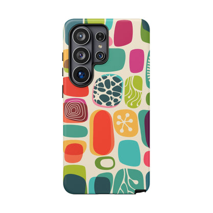 Mid Century Modern Amoeba Designed Tough Phone Case