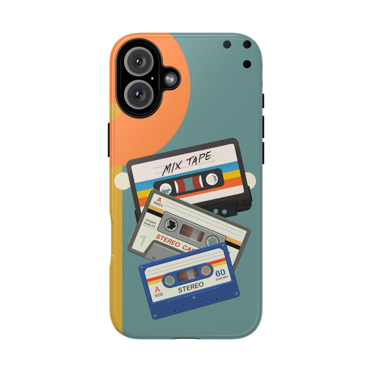 Gen X, Retro Cassettes Mid Mod Smart Phone Tough Cases