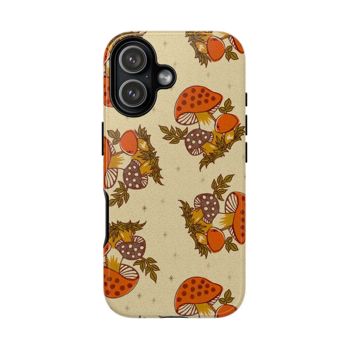 70s Merry Mushroom Groovy Retro Smart Phone Tough Phone Cases