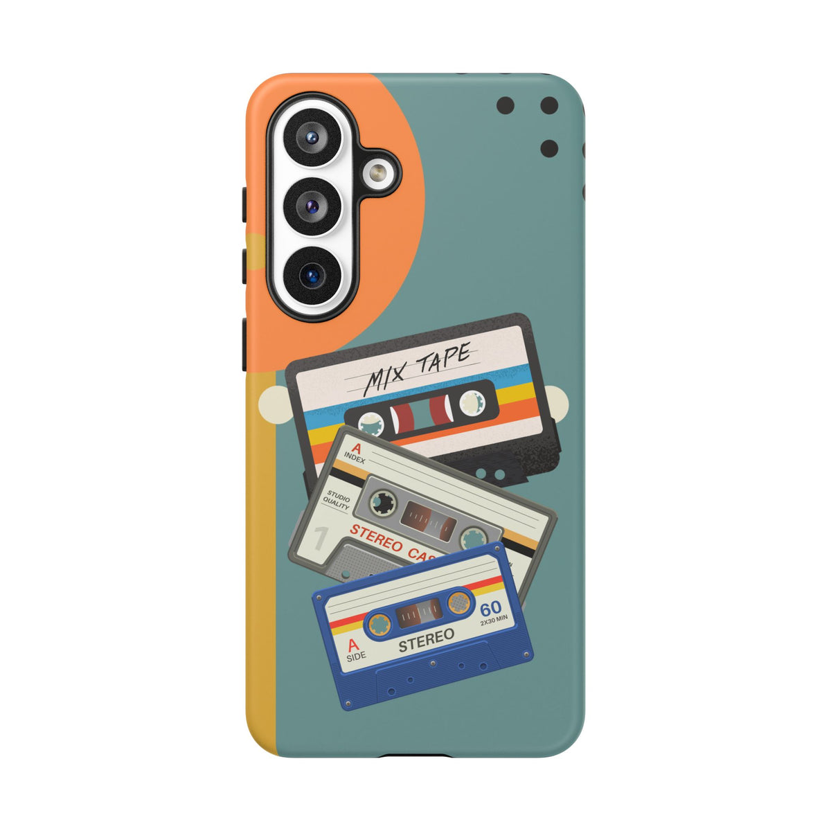 Gen X, Retro Cassettes Mid Mod Smart Phone Tough Cases