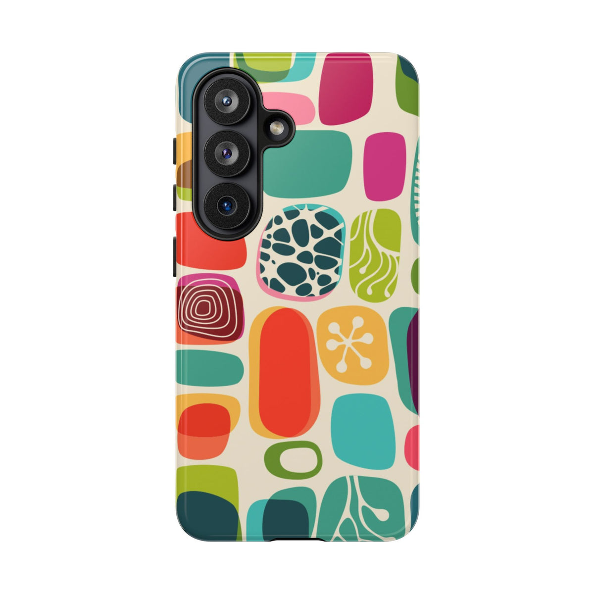 Mid Century Modern Amoeba Designed Tough Phone Case