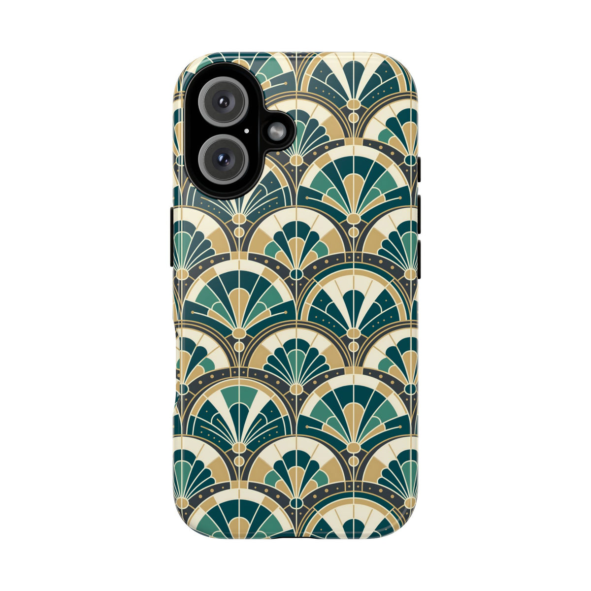 Art Deco Peacock Inspired Tough Phone Case