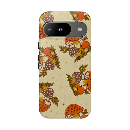 70s Merry Mushroom Groovy Retro Smart Phone Tough Phone Cases