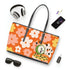 Atomic Cat Handbag, Shoulder Bag, Retro Summer Vibes Funky Floral  Stylish Tote for Everyday Use - Mid Century Modern Gal