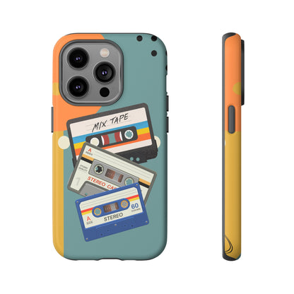 Gen X, Retro Cassettes Mid Mod Smart Phone Tough Cases