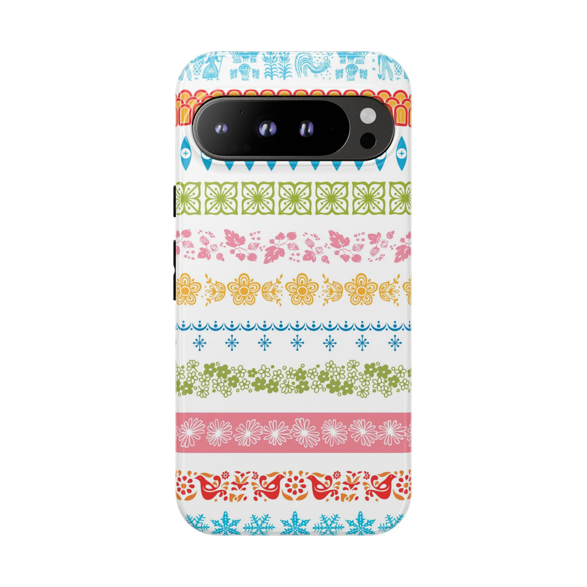 Pyrex Collector, Pyrex Patterned Colorful Phone Case, Boho Style, Floral Pattern, Unique Gift for Her, Trendy Accessory for Holidays - Mid Century Modern Gal