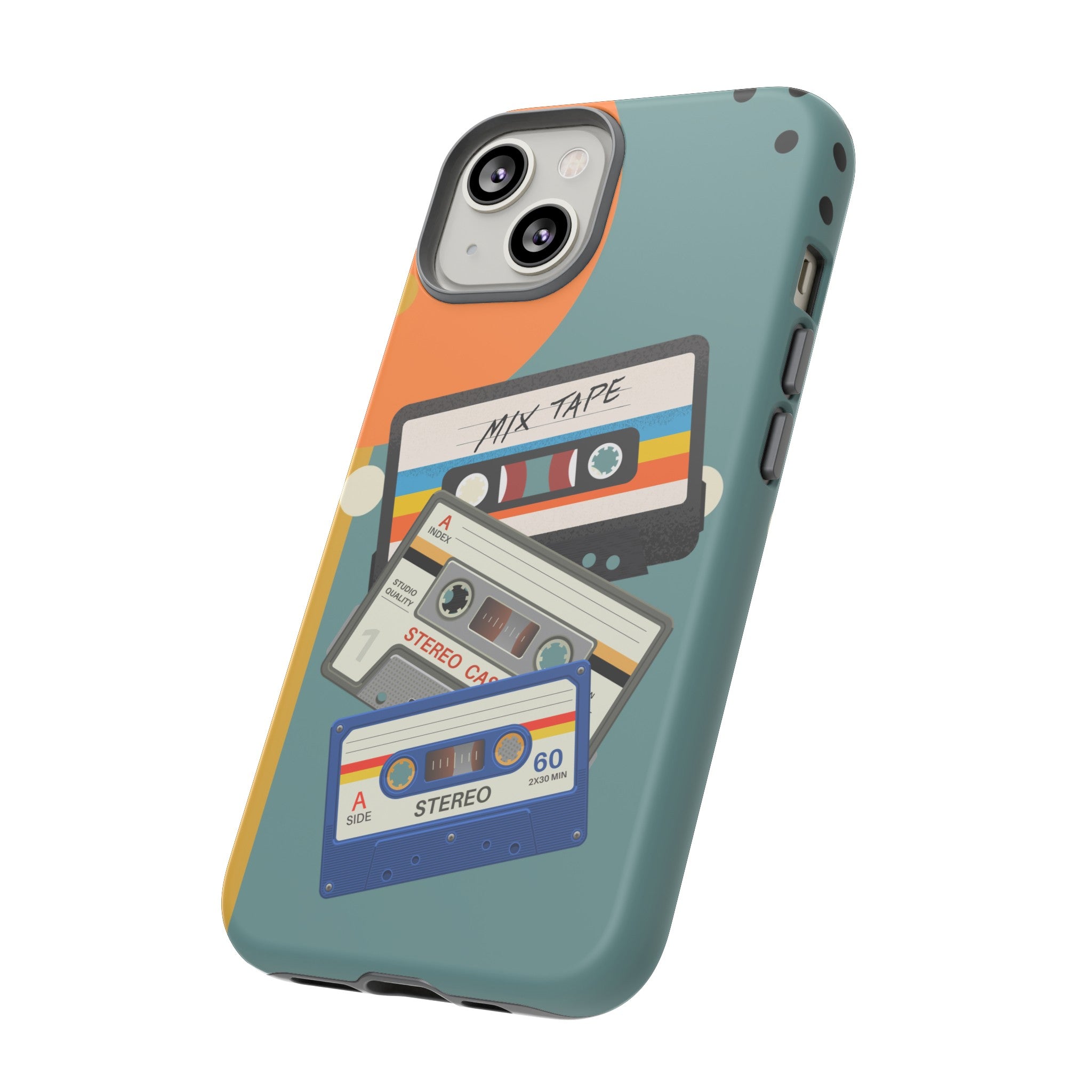 Gen X, Retro Cassettes Mid Mod Smart Phone Tough Cases