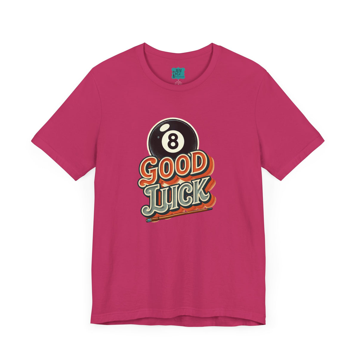 Good Luck  Vintage Pool Theme, Perfect for Games Night, Pool League Birthday Gift, Casual Style, Party Outfit - Mid Century Modern Gal