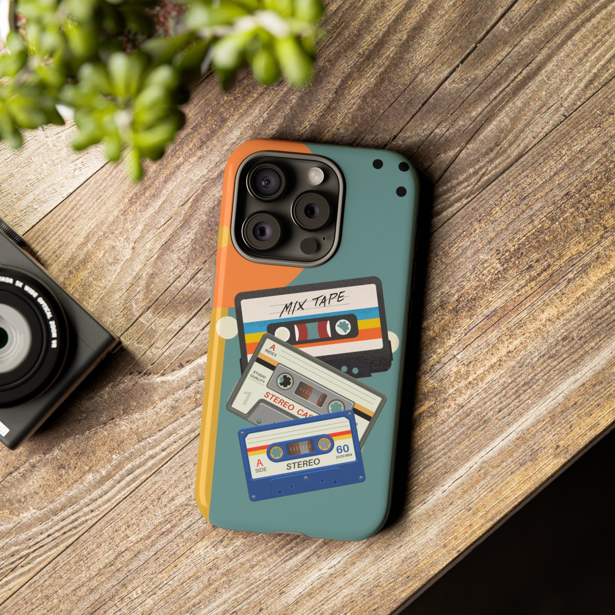 Gen X, Retro Cassettes Mid Mod Smart Phone Tough Cases