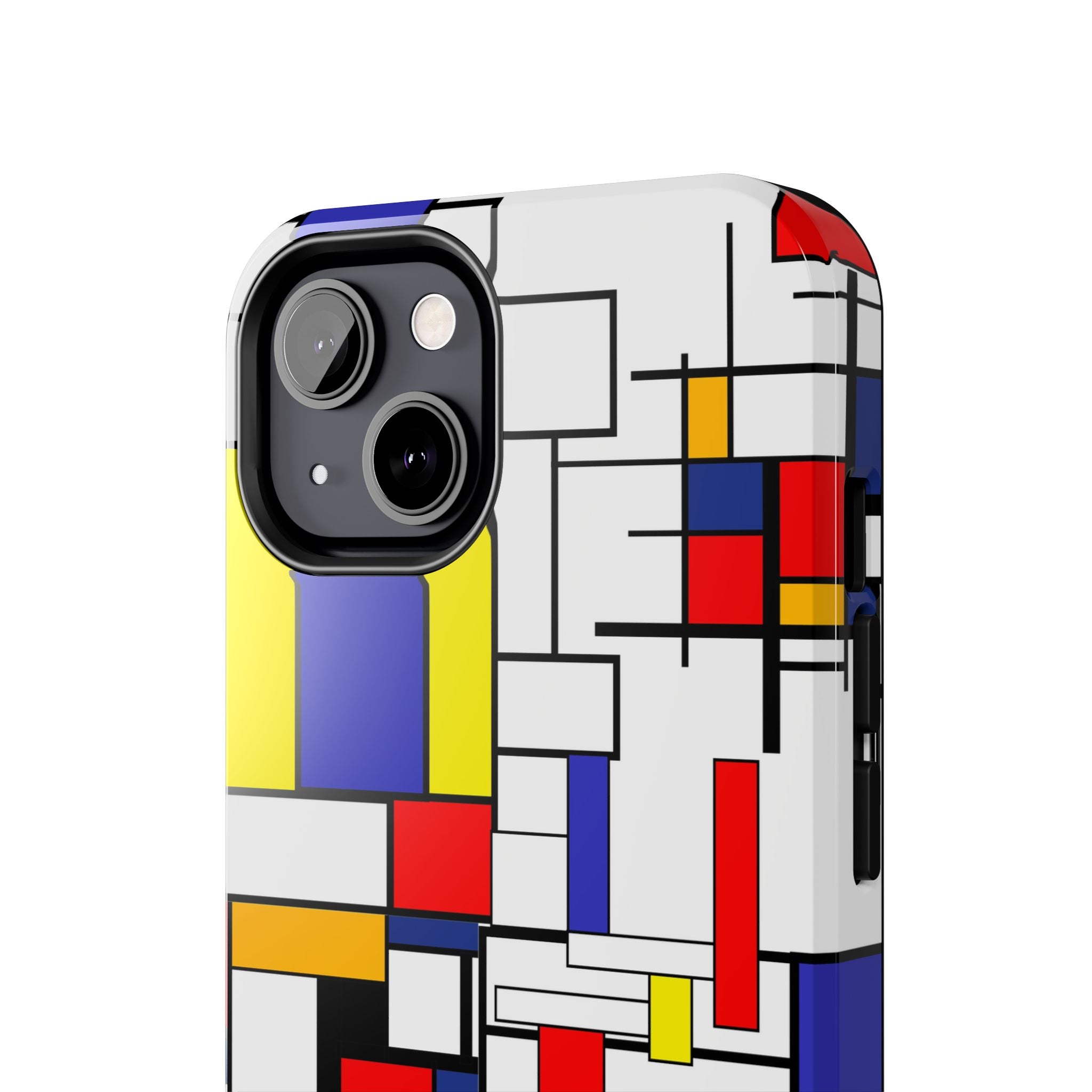 Retro Mod Mondrian, Mid Century Modern Style Tough Phone Case