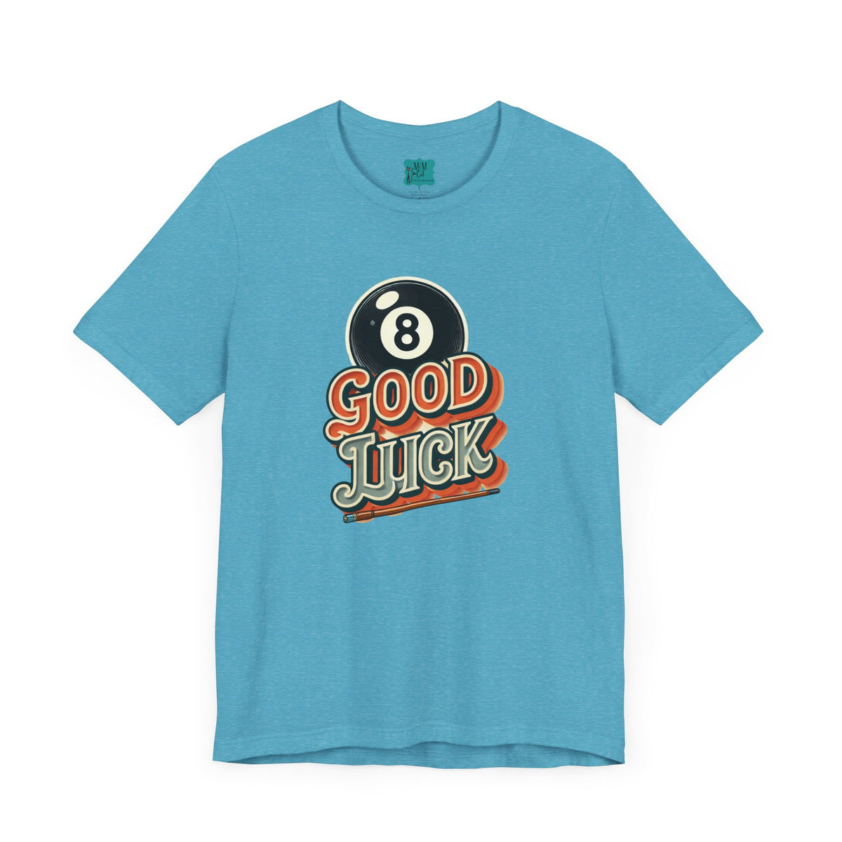 Good Luck  Vintage Pool Theme, Perfect for Games Night, Pool League Birthday Gift, Casual Style, Party Outfit - Mid Century Modern Gal