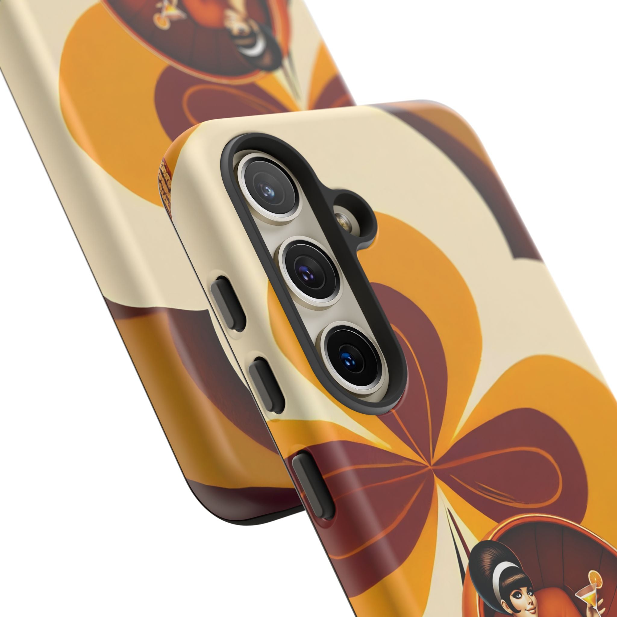 Groovy Mod 60s Retro Flower Power Phone Cases