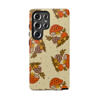 70s Merry Mushroom Groovy Retro Smart Phone Tough Phone Cases