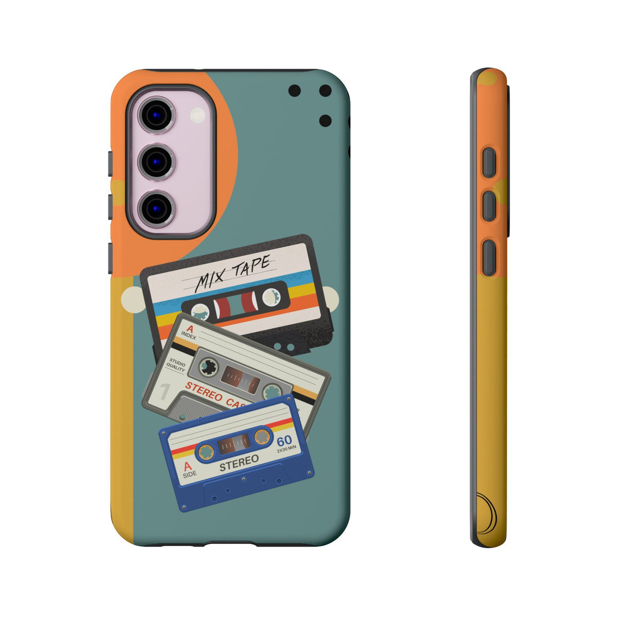 Gen X, Retro Cassettes Mid Mod Smart Phone Tough Cases