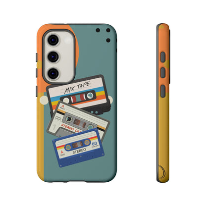 Gen X, Retro Cassettes Mid Mod Smart Phone Tough Cases