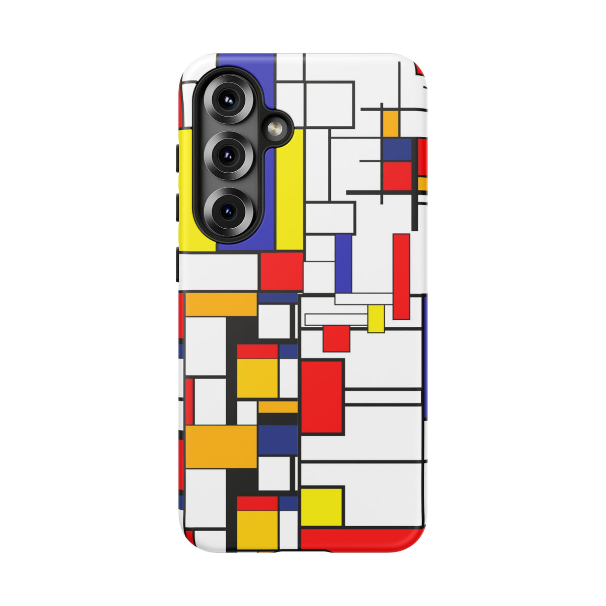 Retro Mod Mondrian, Mid Century Modern Style Tough Phone Case
