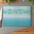 Pyrex Buttermilk Pattern Blue Glass Cutting Board Home Decor 11" x 15" / Rectangle