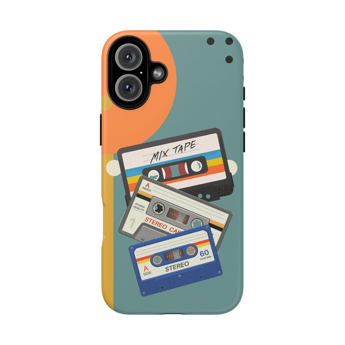 Gen X, Retro Cassettes Mid Mod Smart Phone Tough Cases