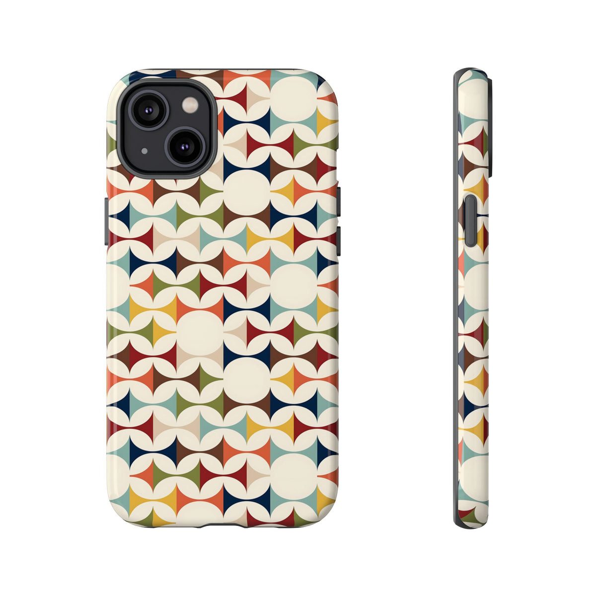 Scandinavian Modern Danish Designed Tough Phone Case - Mid Century Modern Gal