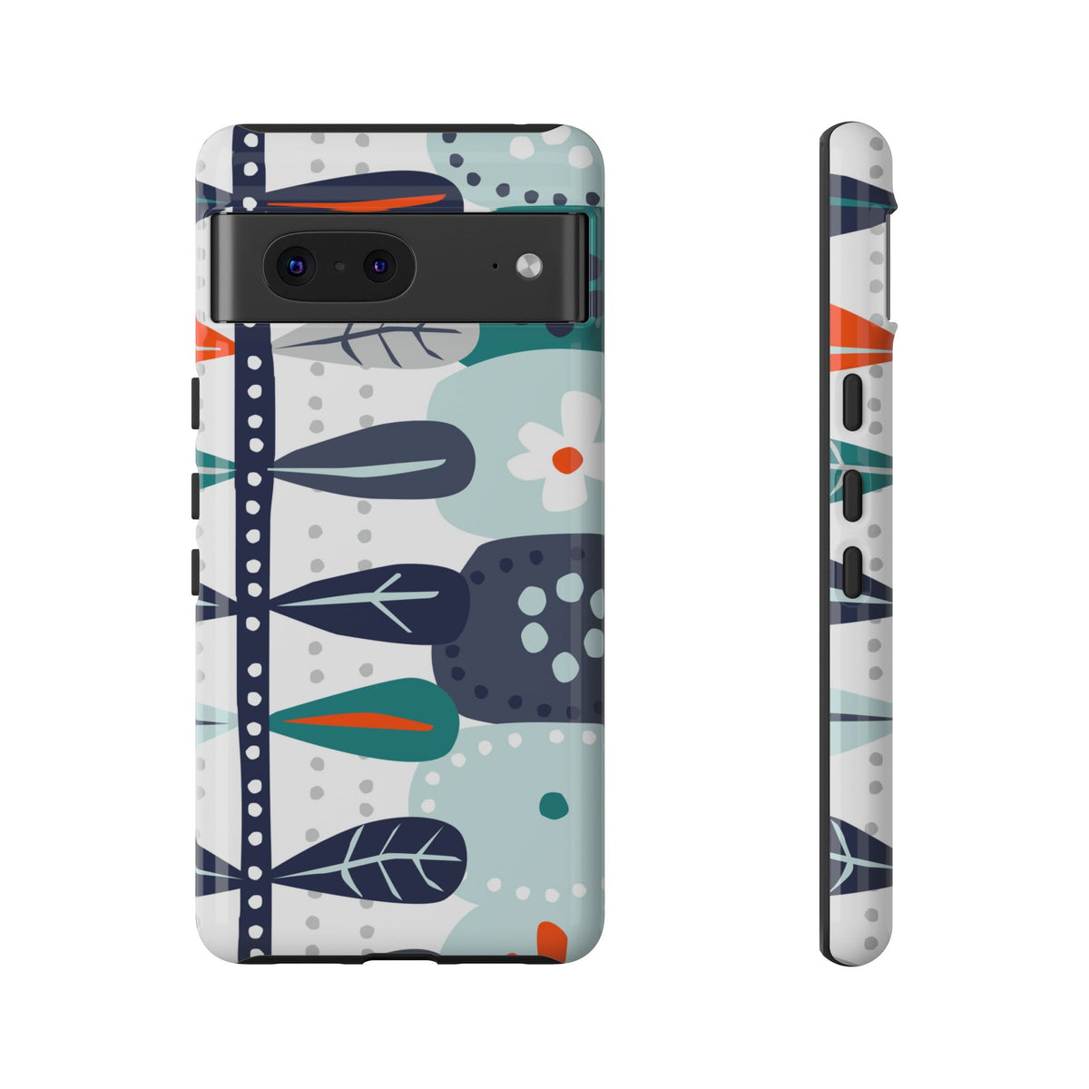Scandinavian Modern Floral Nordic Hygge Tough Phone Case