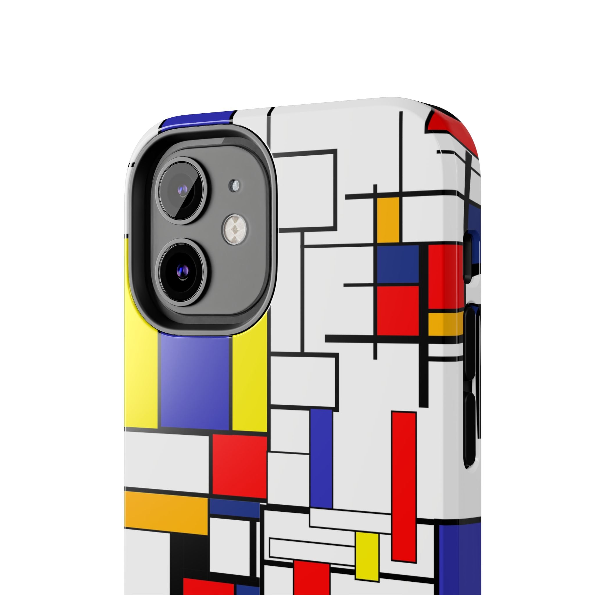 Retro Mod Mondrian, Mid Century Modern Style Tough Phone Case