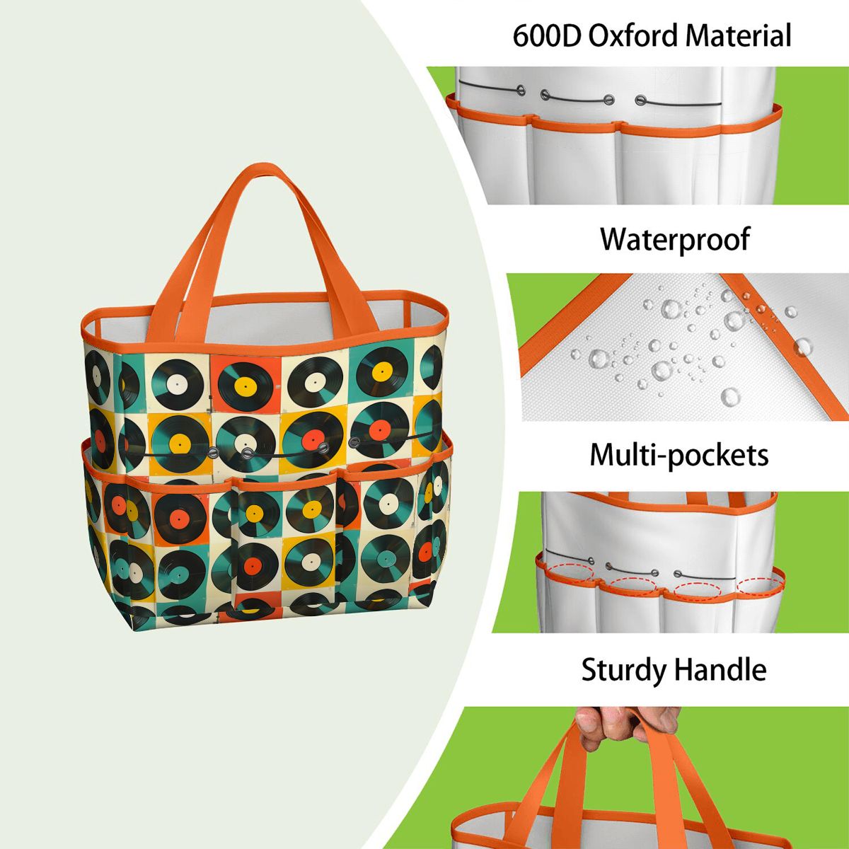 Retro Records, Groovy Mod Garden Tool Bag