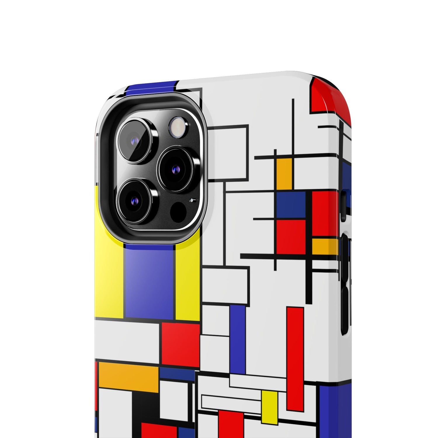 Retro Mod Mondrian, Mid Century Modern Style Tough Phone Case