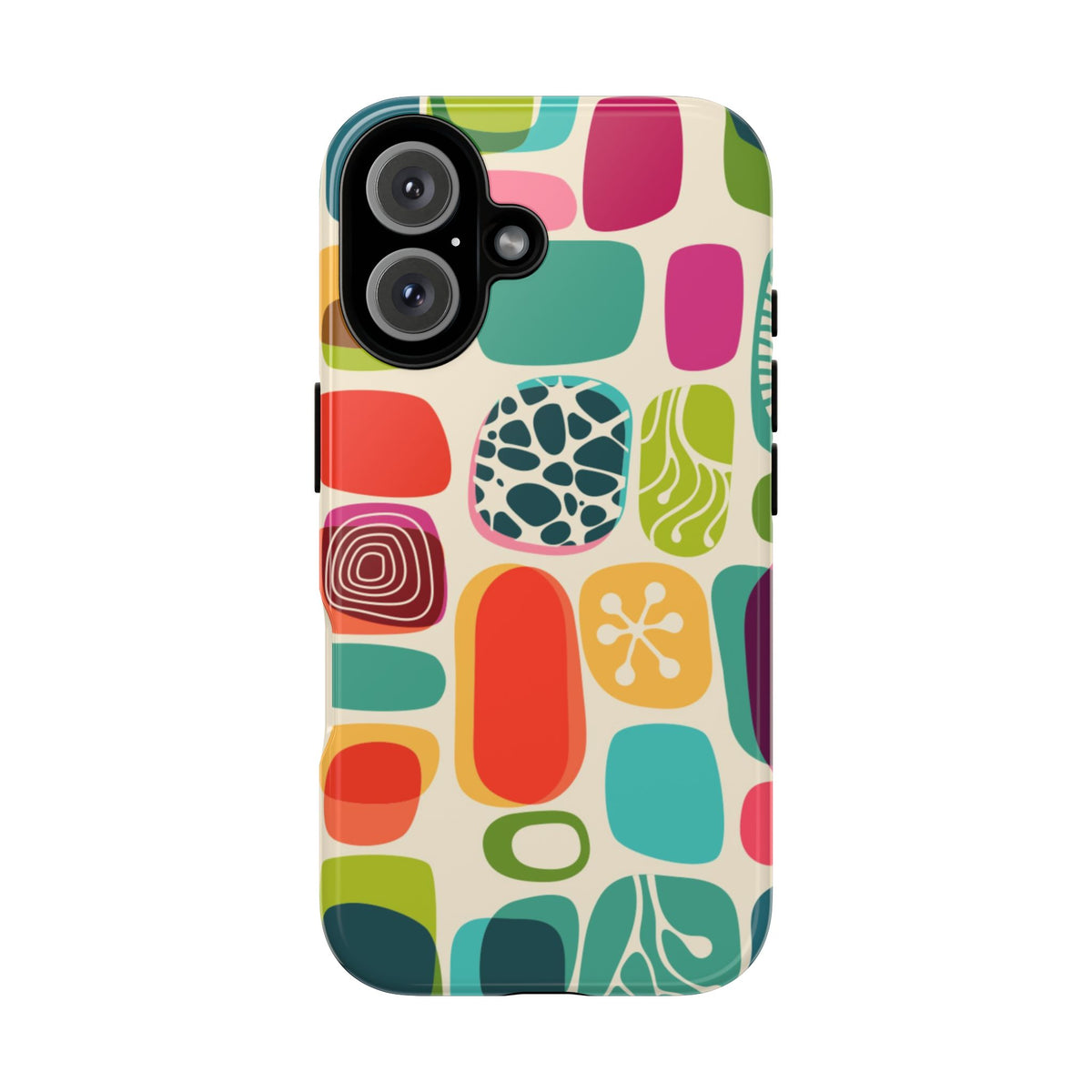 Mid Century Modern Amoeba Designed Tough Phone Case