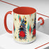 Mid Century Modern 50s Kitsch Christmas Starburst Coffee Mug - Mid Century Modern Gal