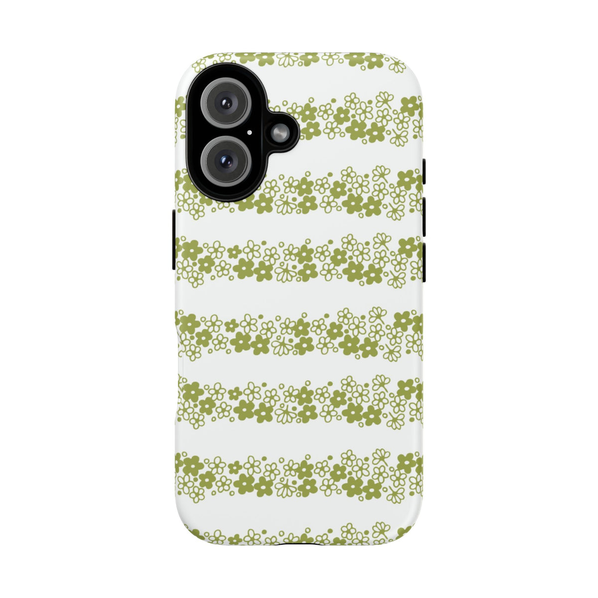 Pyrex Crazy Daisy Spring BlossonFloral Phone Case: Tough Cases with Elegant Green Floral Design, Durable Phone Cover