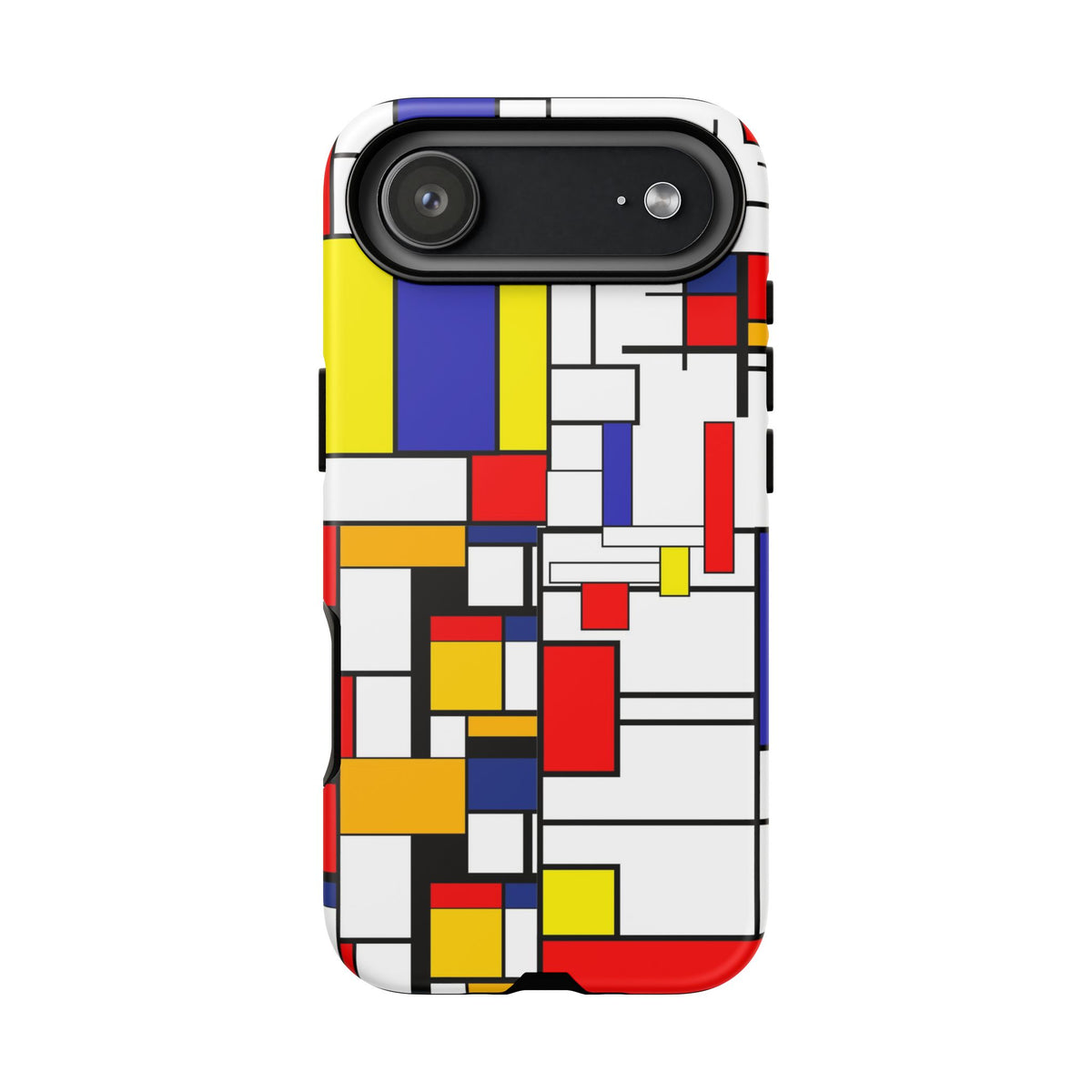 Retro Mod Mondrian, Mid Century Modern Style Tough Phone Case