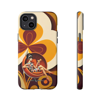 Groovy Mod 60s Retro Flower Power Phone Cases