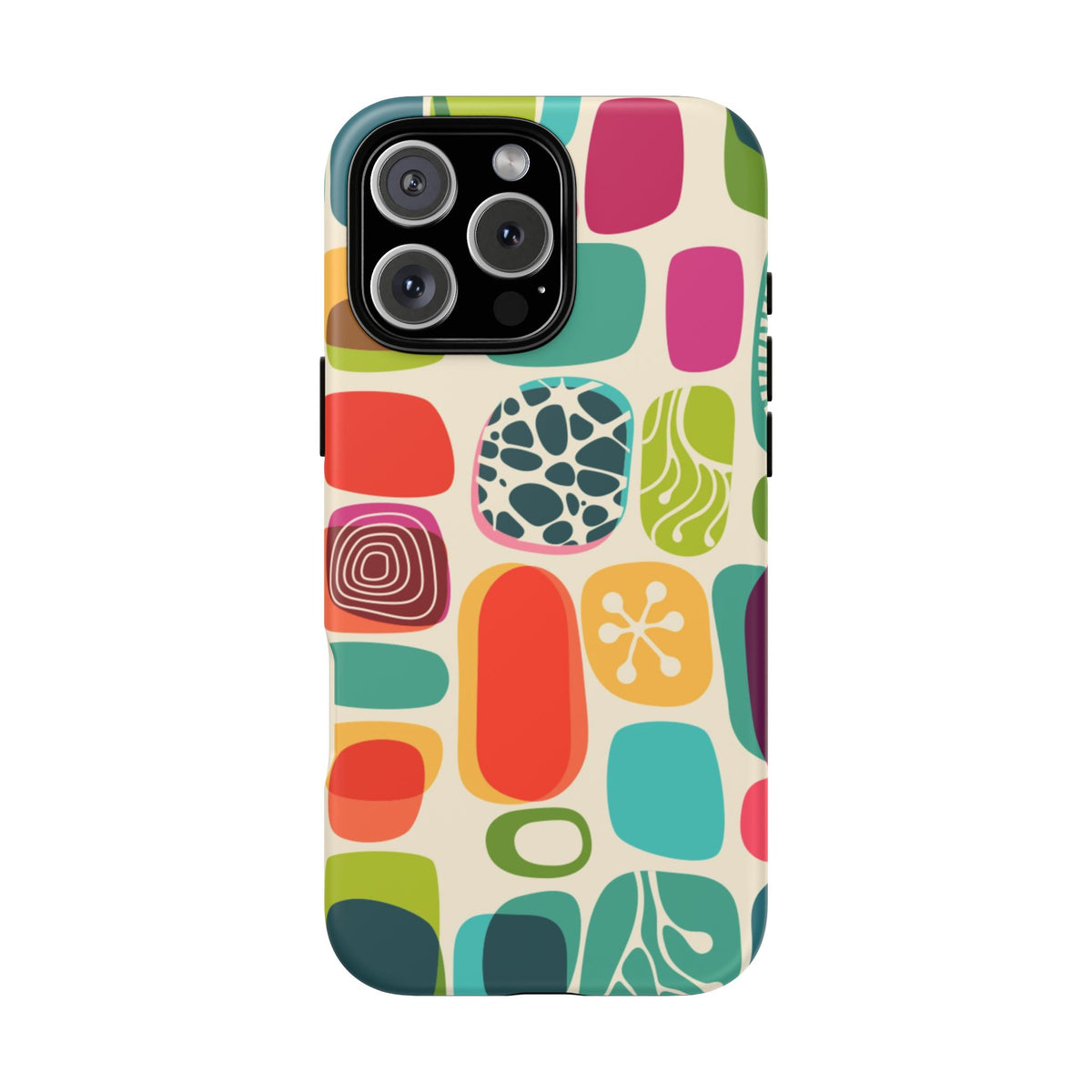 Mid Century Modern Amoeba Designed Tough Phone Case