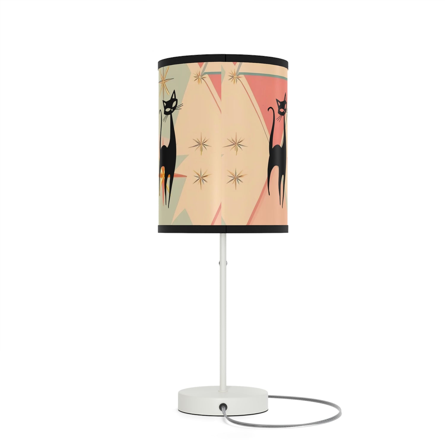 Mid-Century Modern Cat Lamp – Stylish Home Decor for Cat Lovers - Mid Century Modern Gal